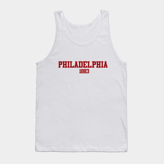 Philadelphia 1883 Tank Top by GloopTrekker